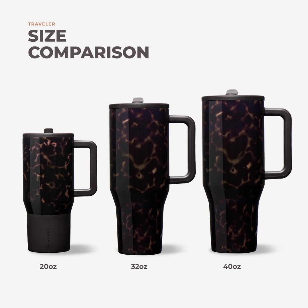 Mocha Tortoise Traveler Tumbler