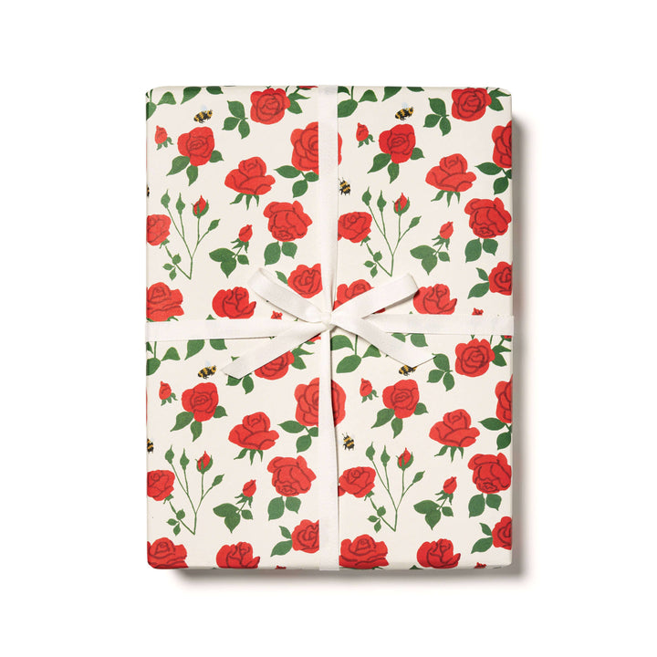 Blooming Roses Wrapping Paper