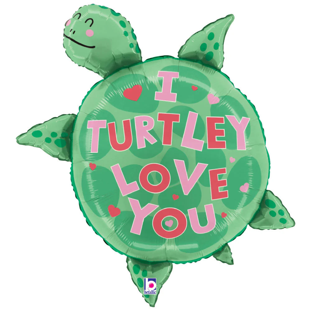 I Turtley Love You Turtle Balloon