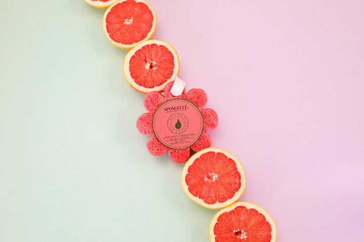 Grapefruit Cassis Wild Flower Soap Sponge