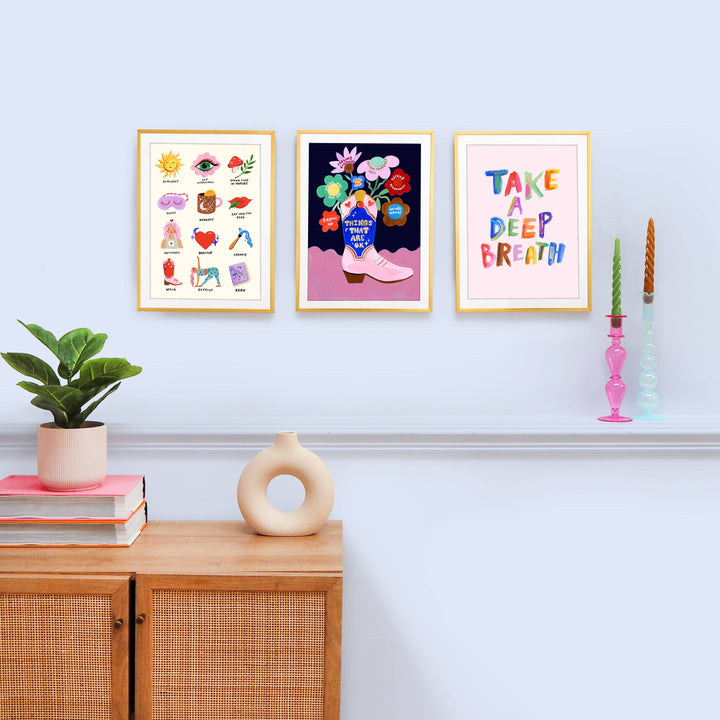Take A Deep Breath Print