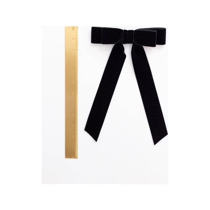 Long Bow Barrette: Red