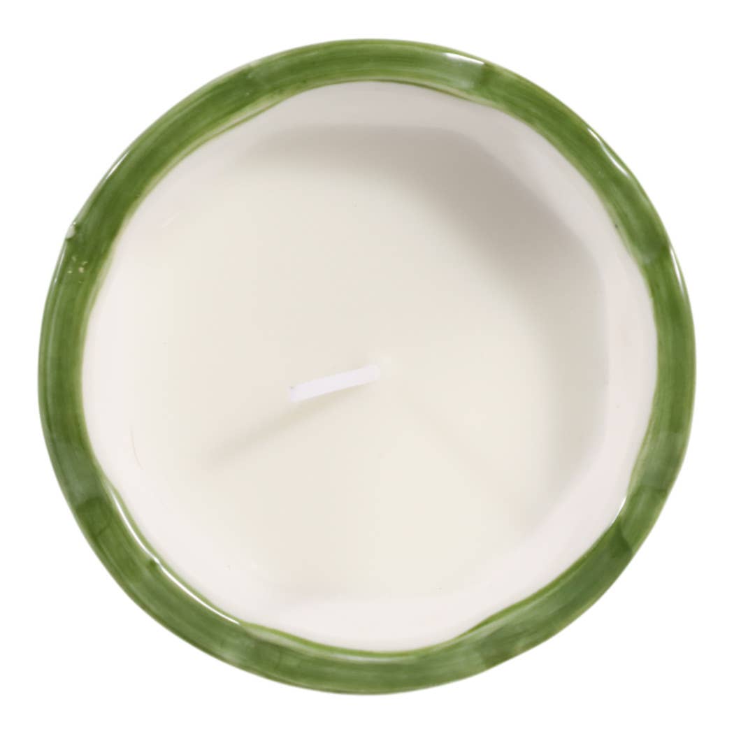 Plumeria Green Candle