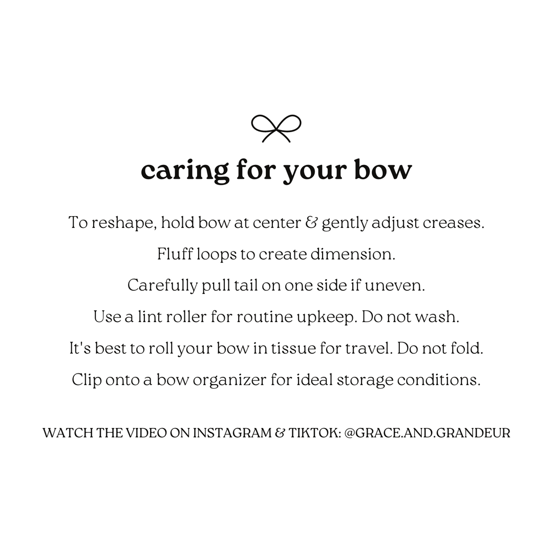 Long Bow Barrette: Red