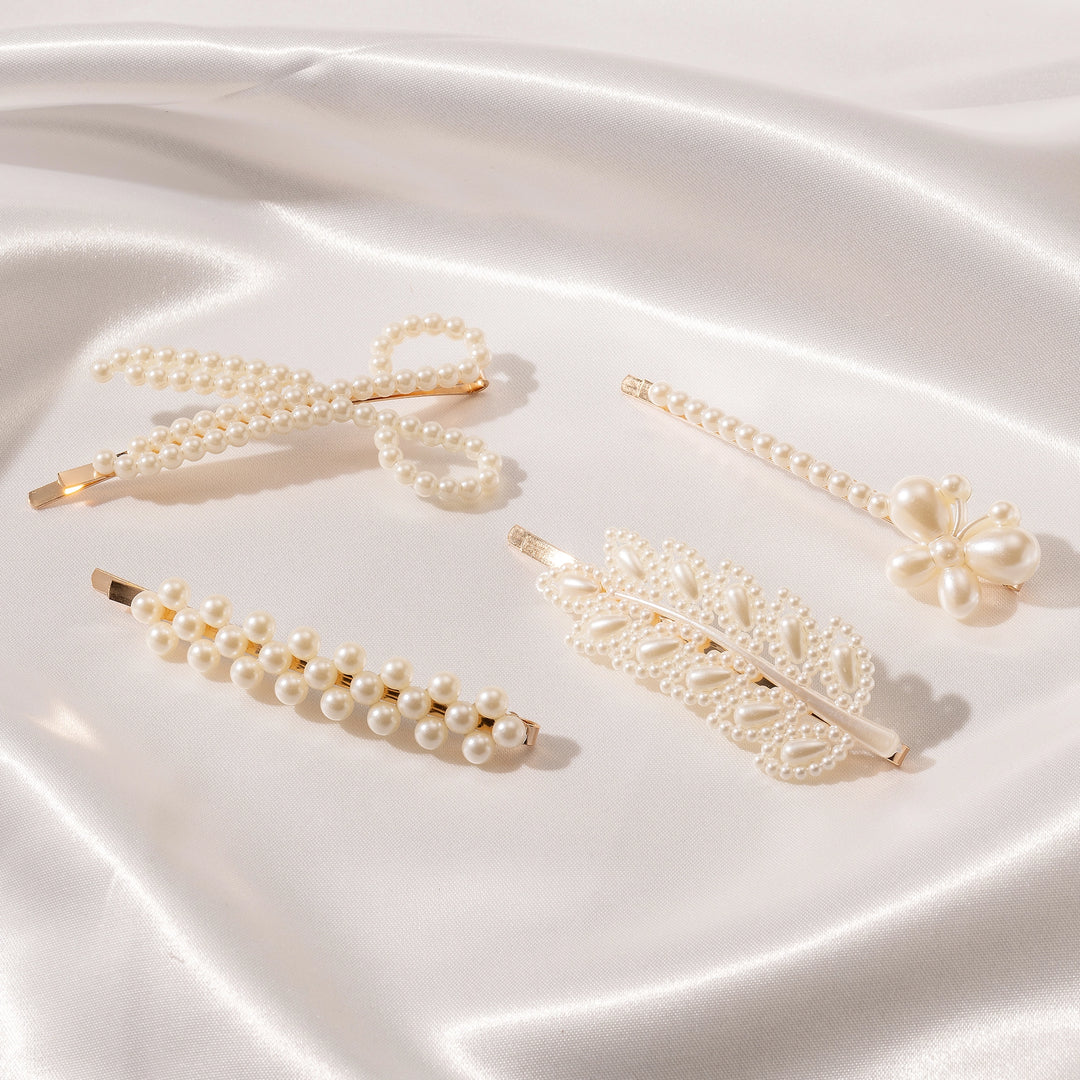 Pearl Scissors Assorted Hair Pin Set