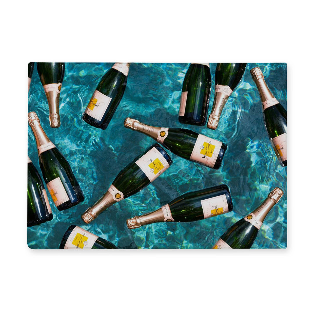 Champagne Bottles Cutting Board