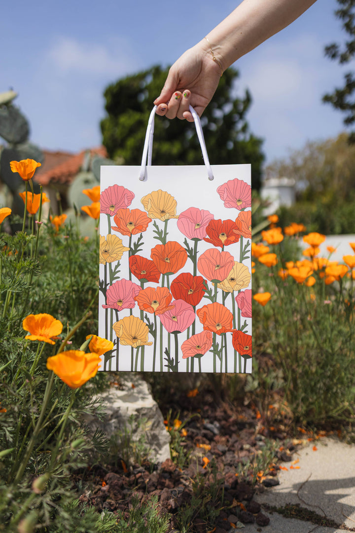 Poppy Fields Gift Bag