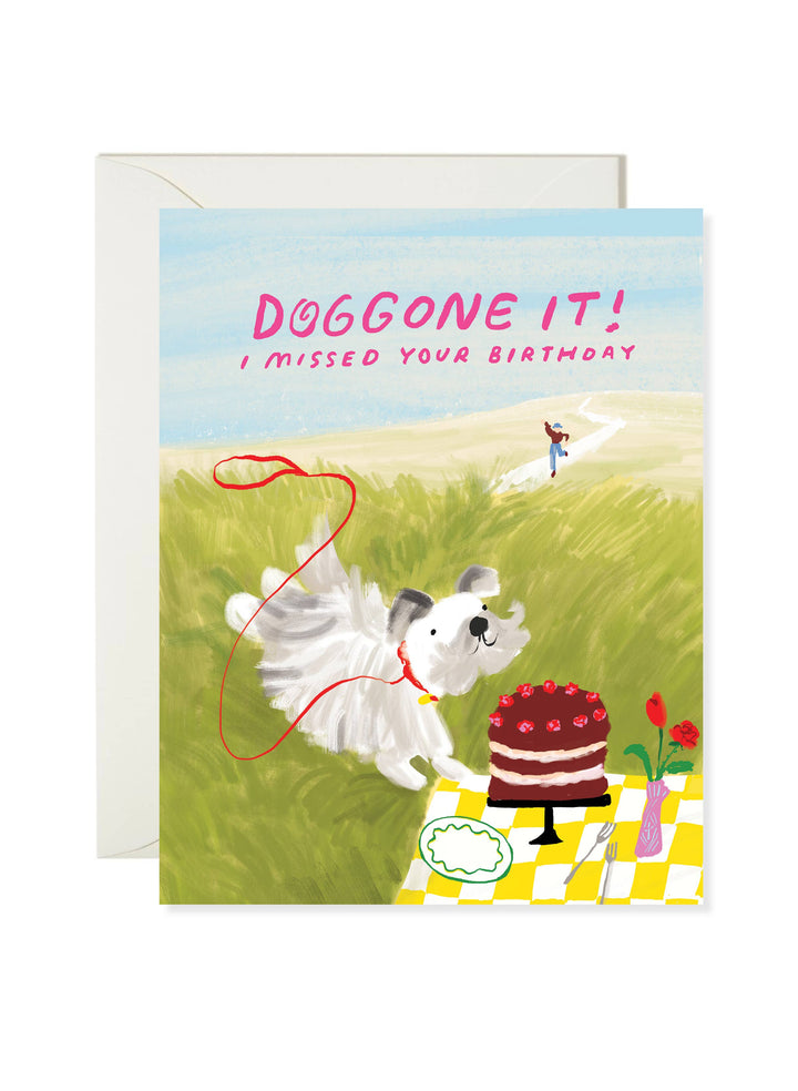 Doggone Birthday Card