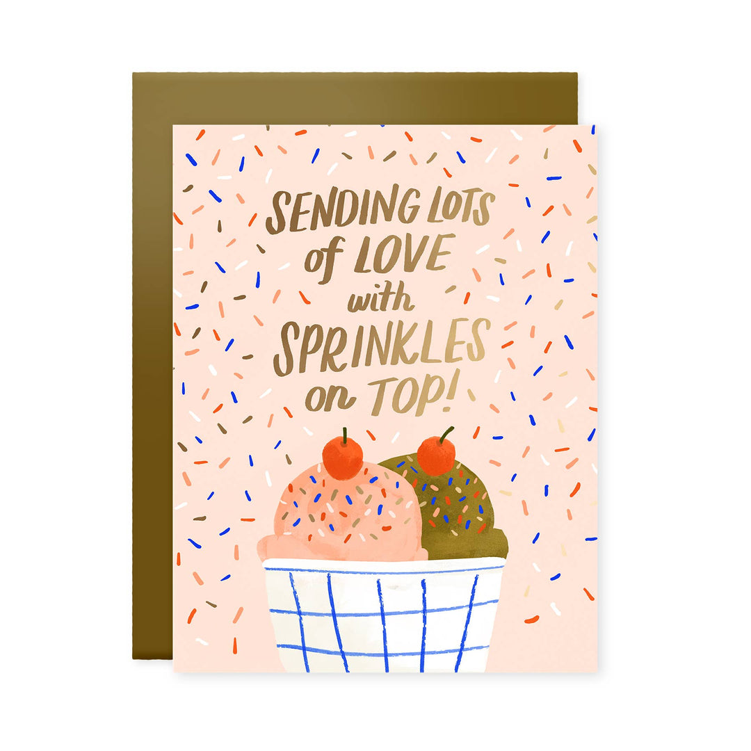Love & Sprinkles Card