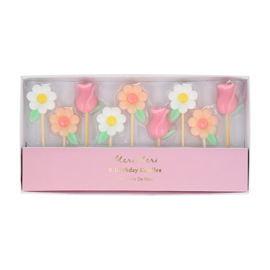 Flower Garden Candles