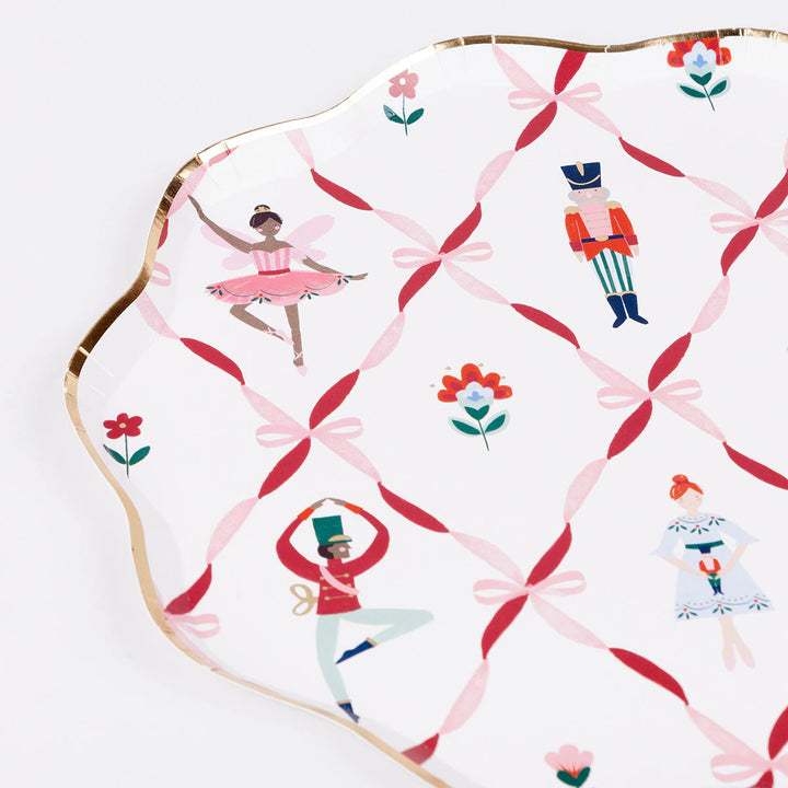Nutcracker Ballet Dinner Plates