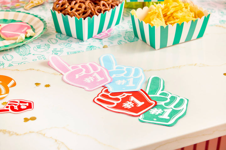 #1 Fan Cocktail Napkins