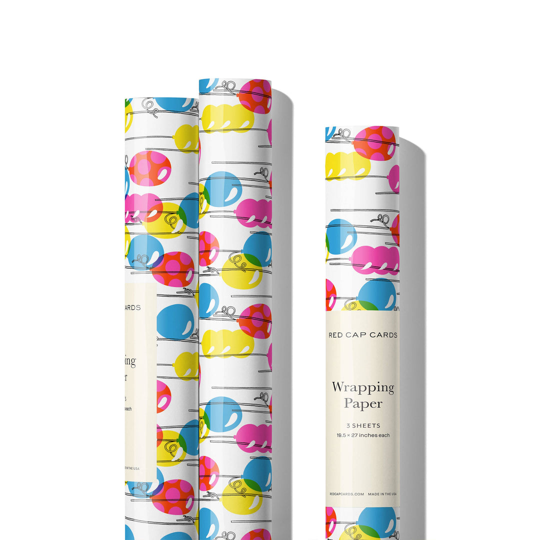 Balloons Wrapping Paper