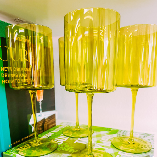 Maggie Citron Tall Wine Glass