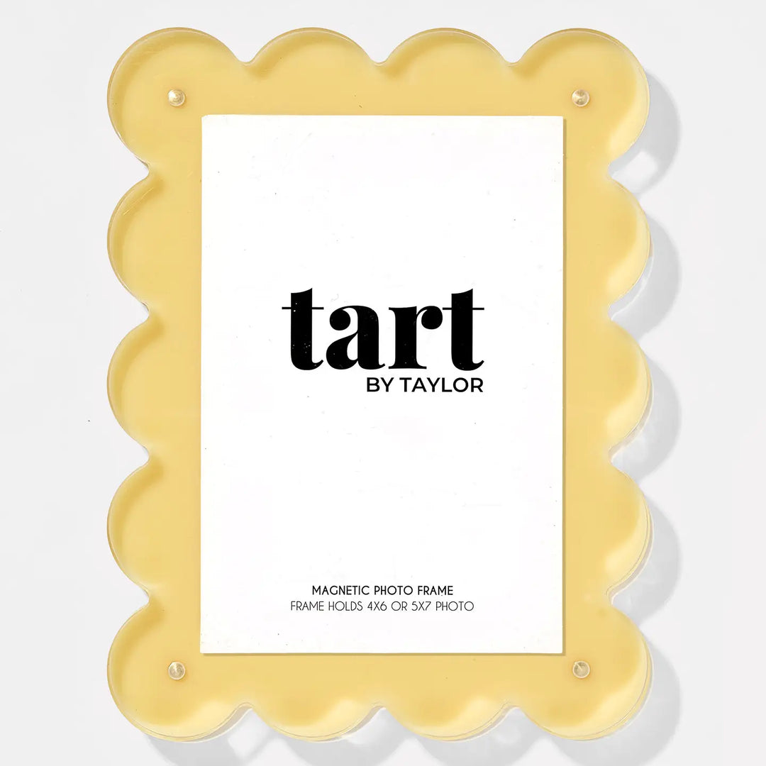 Butter Yellow Acrylic Frame