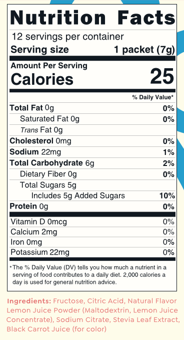 Pink Lemonade Single Packets