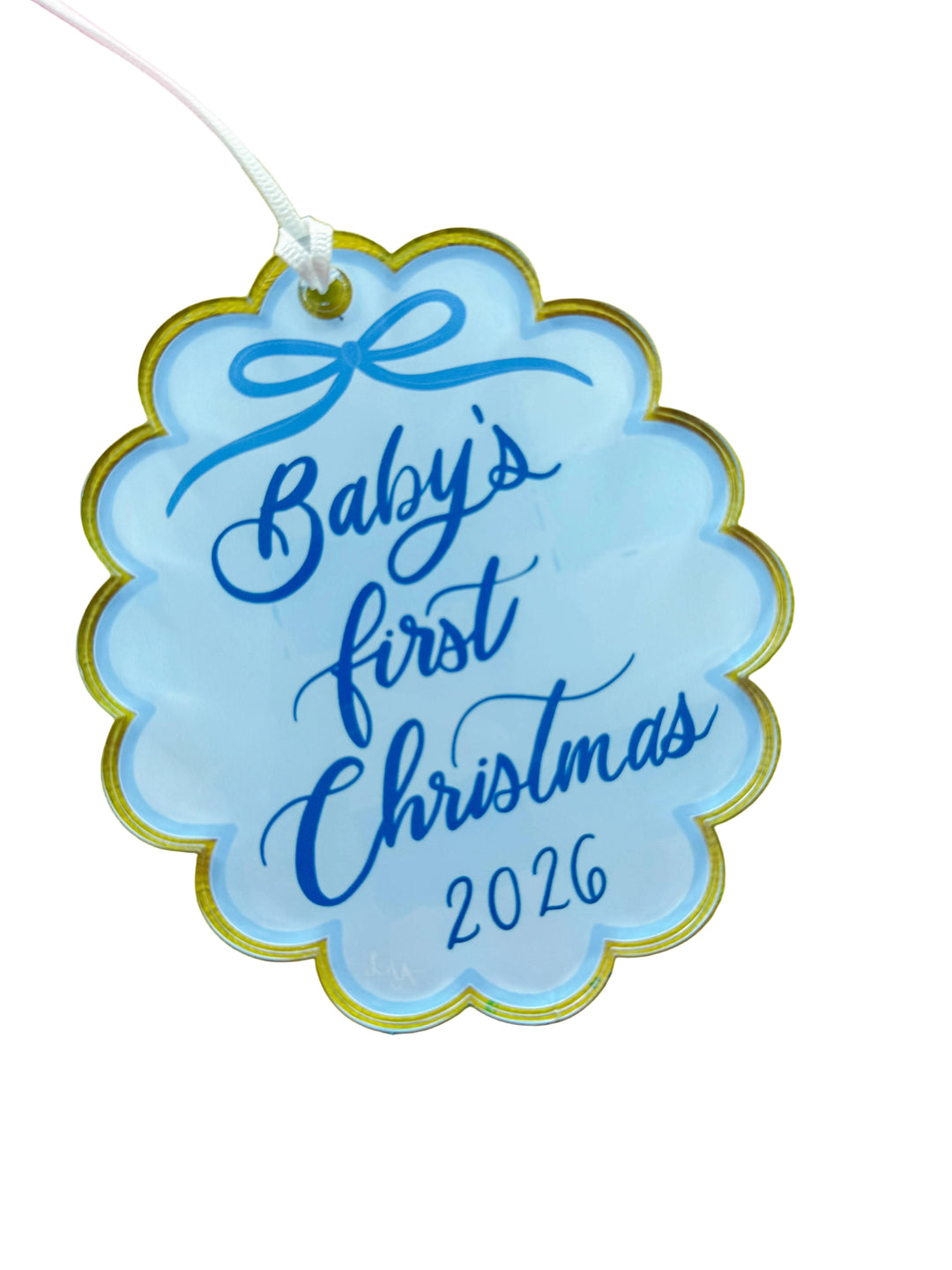 Baby's First Christmas 2026 Ornament