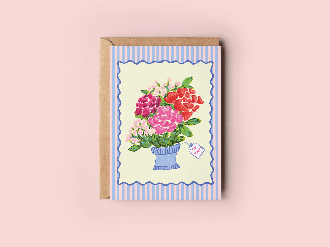 Flowers for Mom Greeting Card