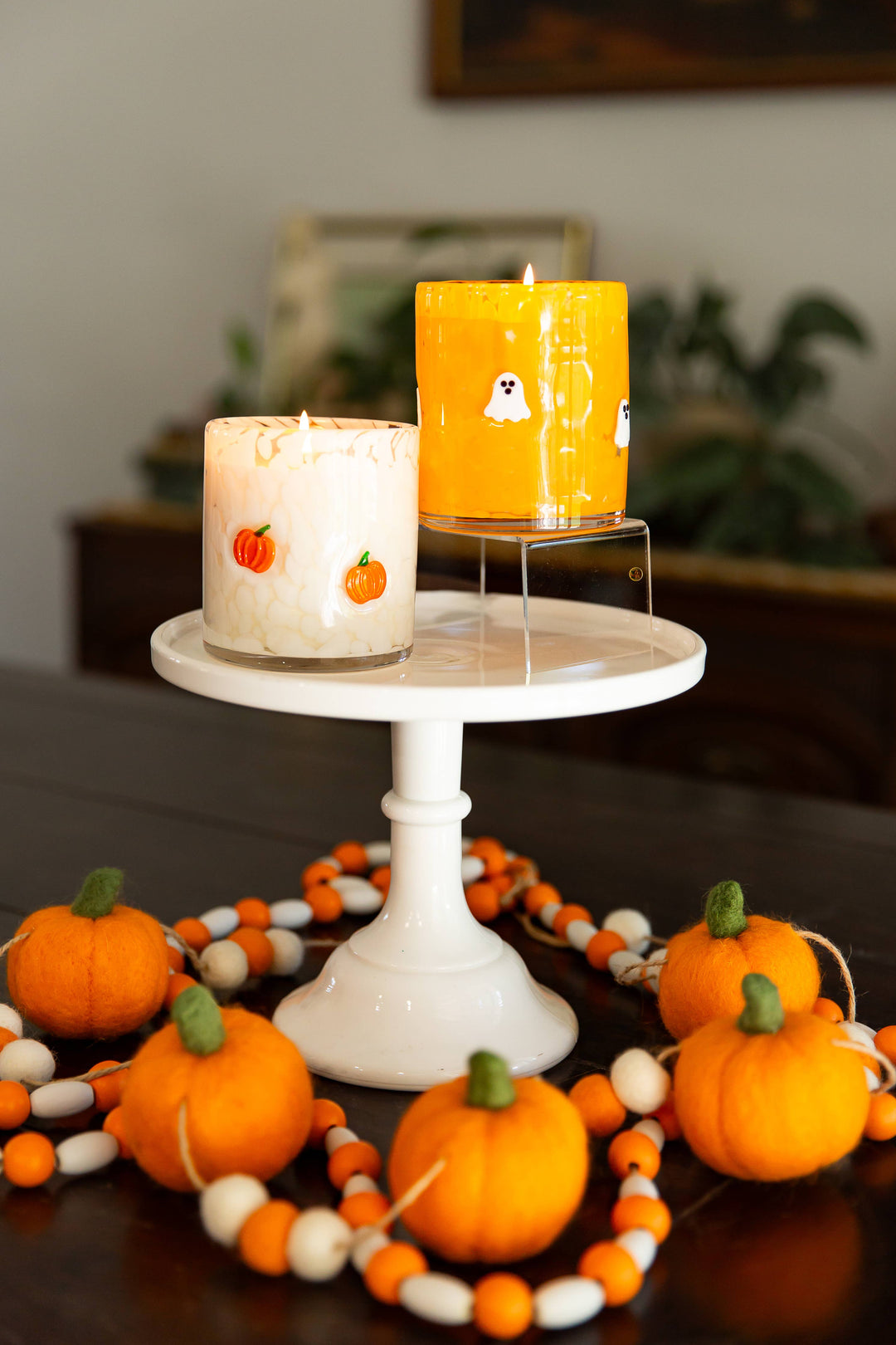 Pumpkin Patch Confetti Fall & Halloween Candle