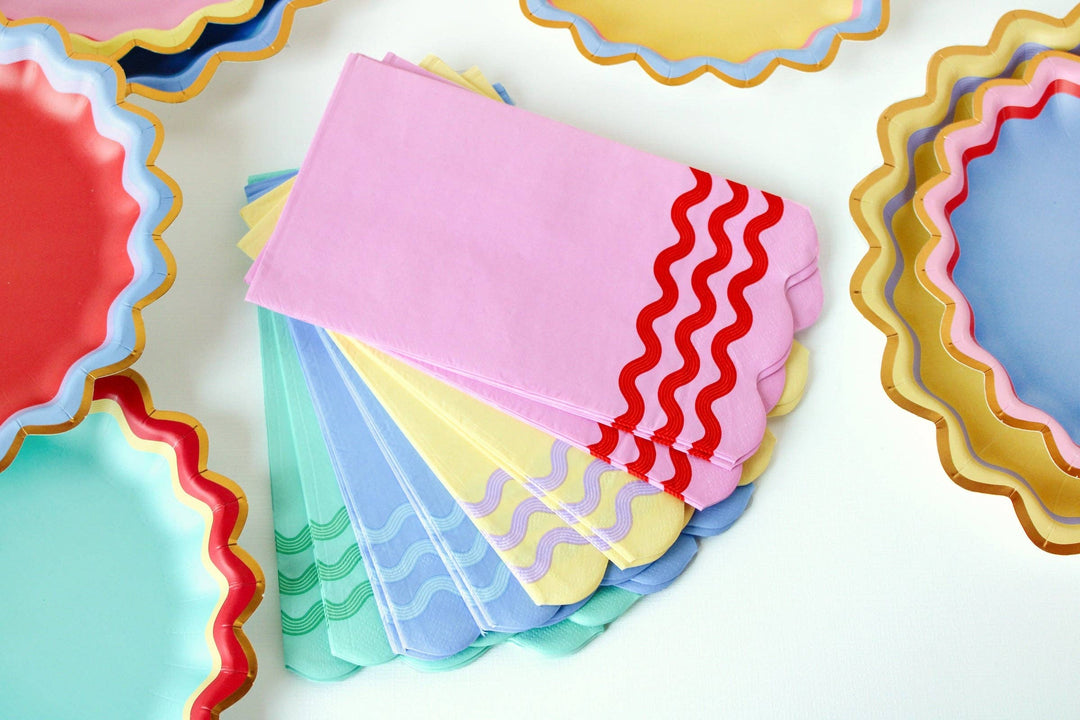 Ric Rac Rainbow Guest Napkins