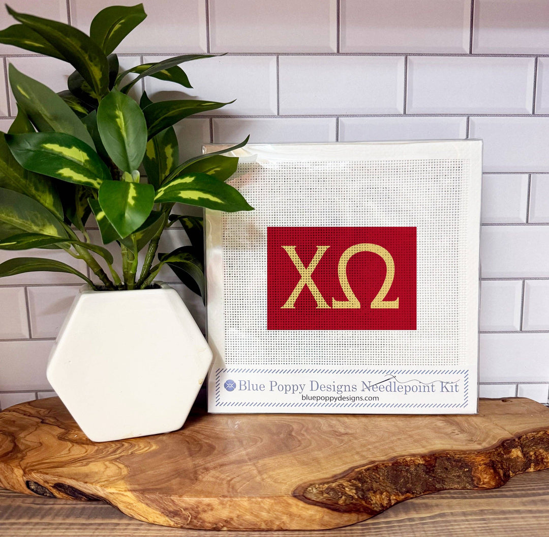 Chi Omega Needlepoint Kit