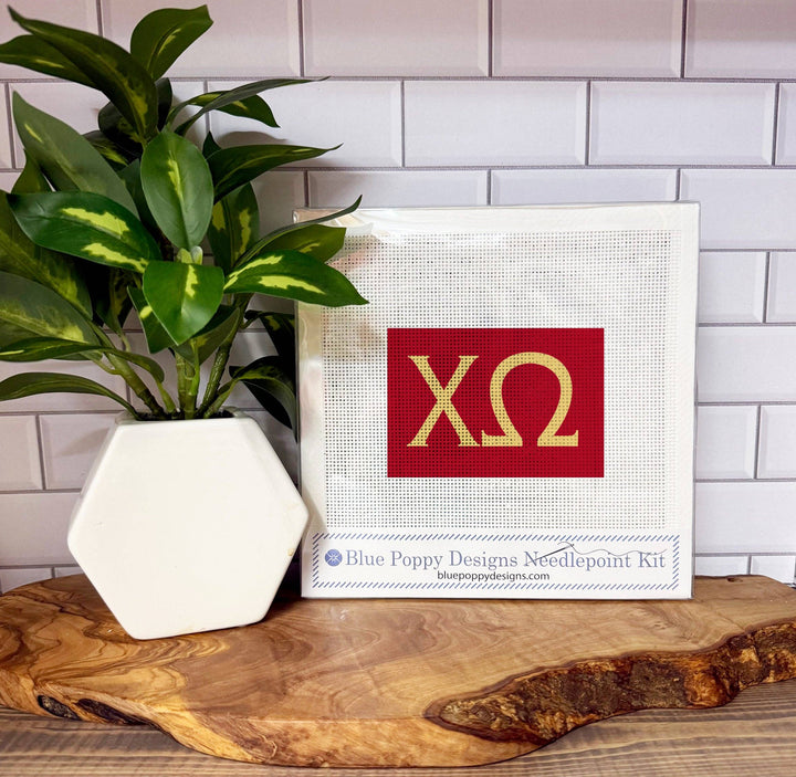 Chi Omega Needlepoint Kit
