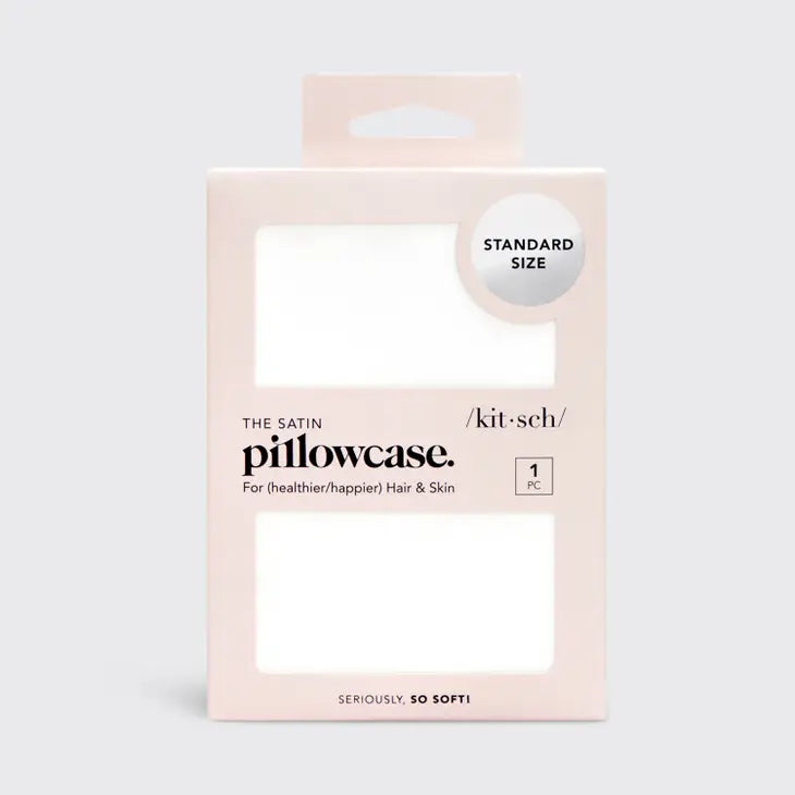 Silk Satin Pillowcase Hair Health Better Sleep Cooling