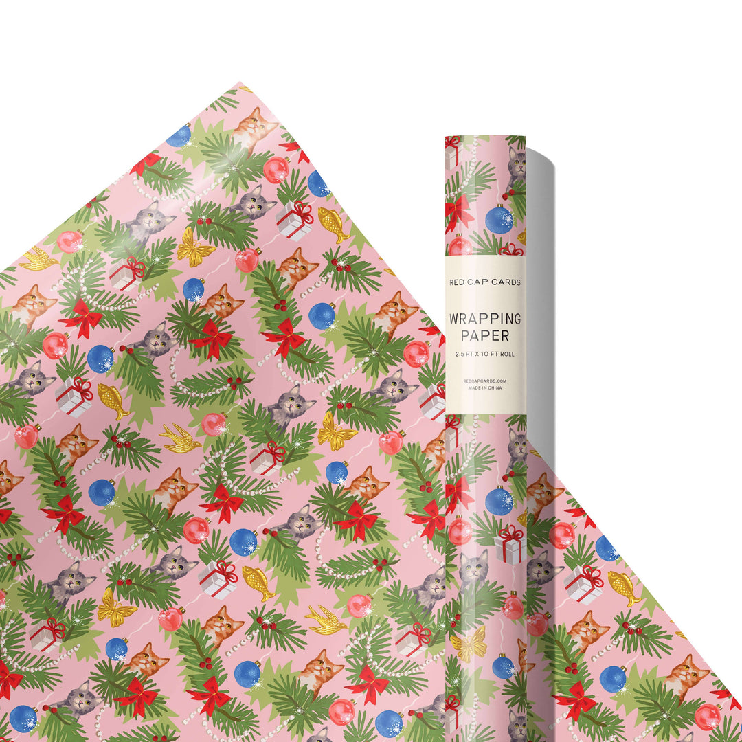 Meowy Christmas Gift Wrap
