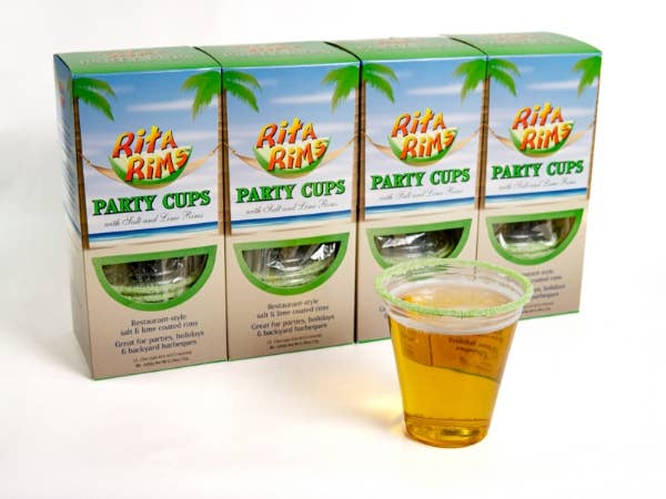 Salt & Lime Pre Rimmed Cups