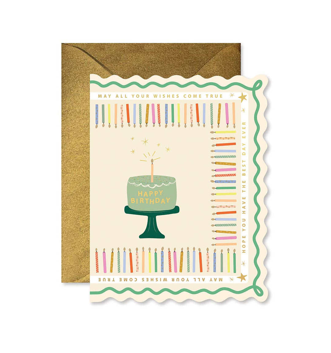 Cake and Candles Card