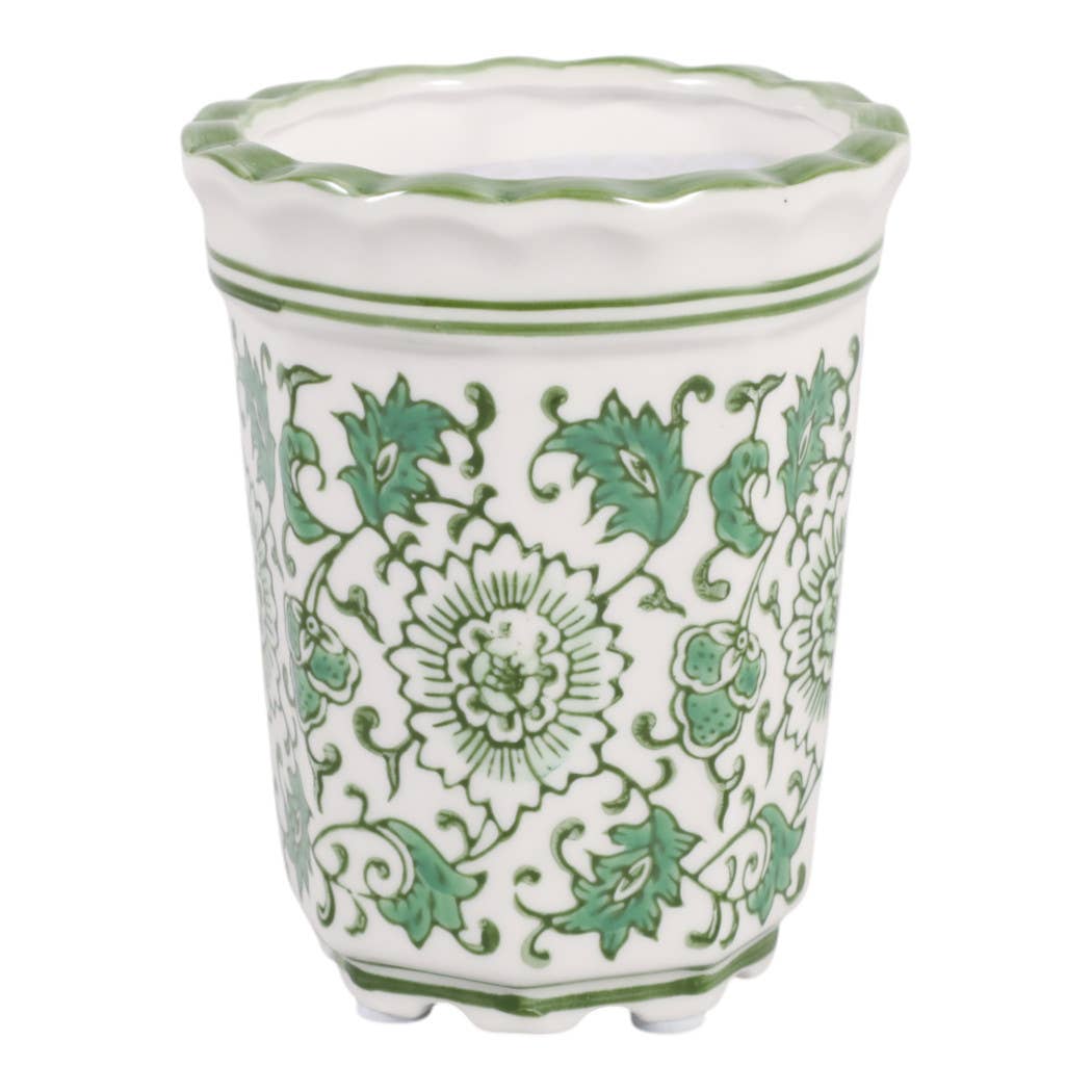 Jasmine Green and White Candle