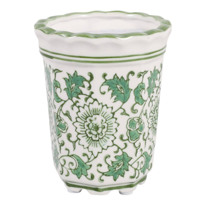 Jasmine Green and White Candle