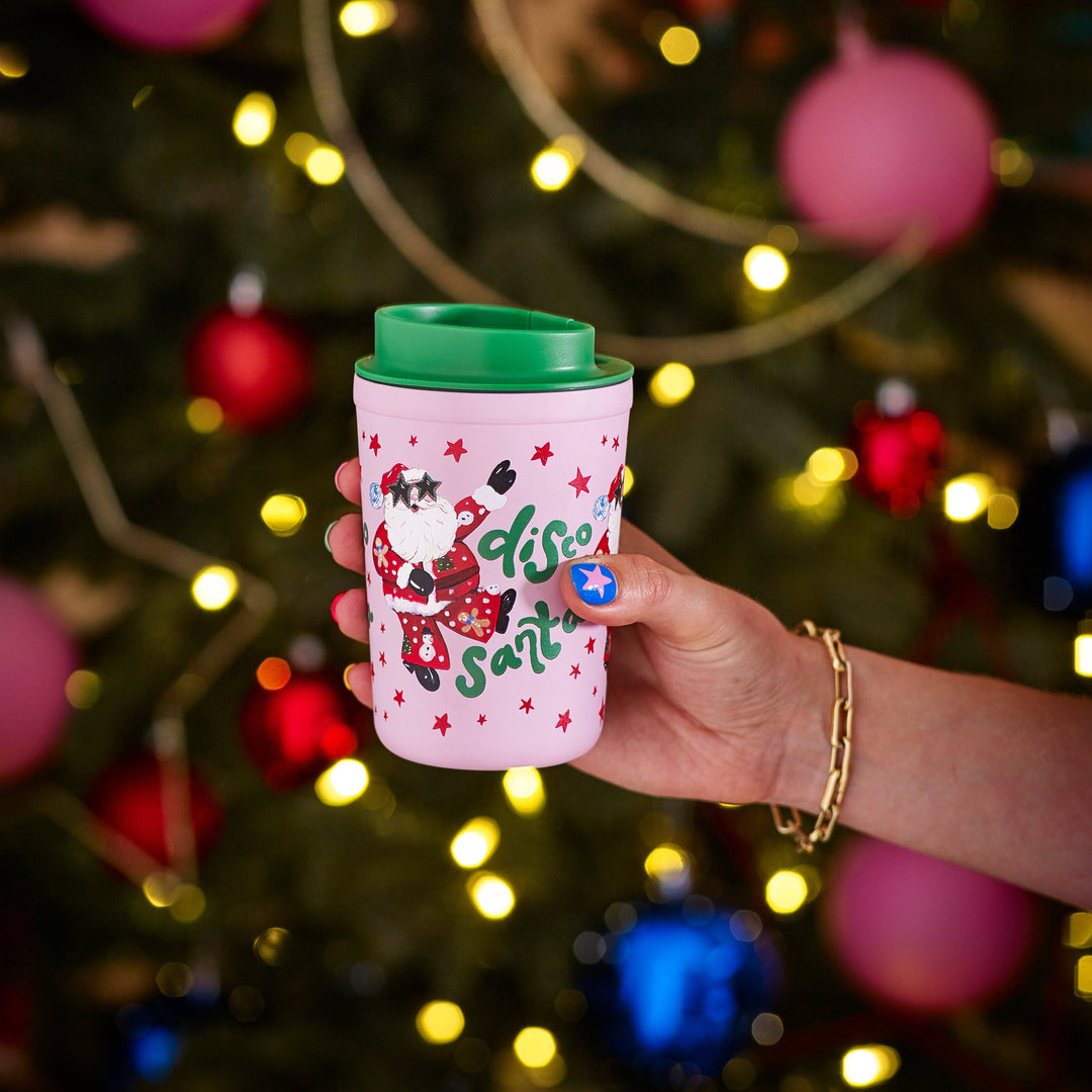 Disco Santa Travel Mug