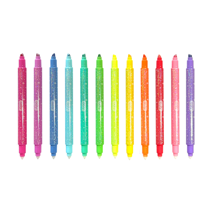 Make no Mistake! Glittery Erasable Markers