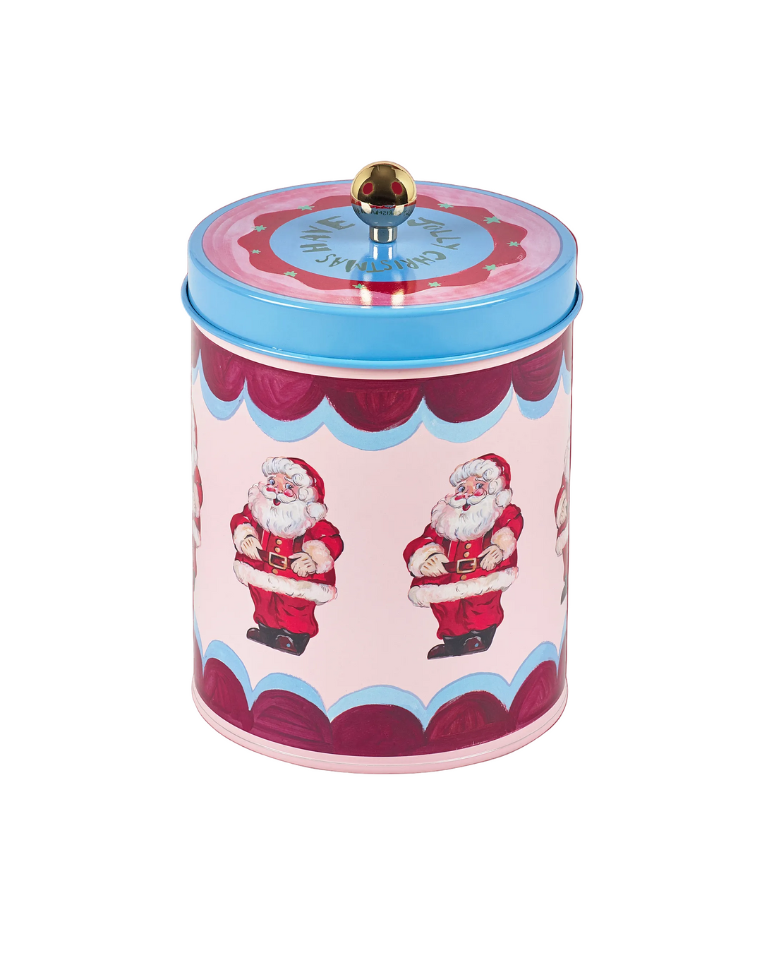 Jolly Santa Tin