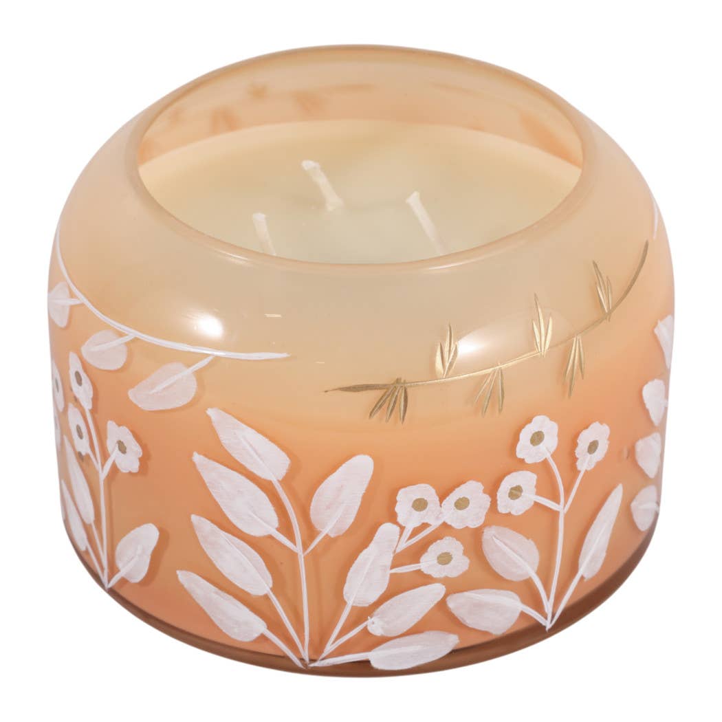 Jasmine Floral Pink Candle