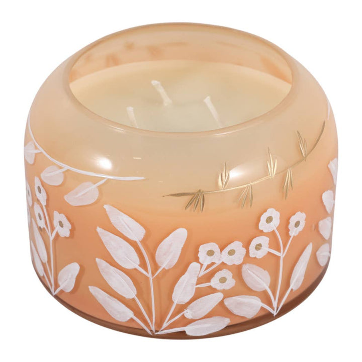 Jasmine Floral Pink Candle