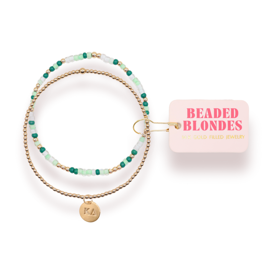 Kappa Delta Bracelet Stack