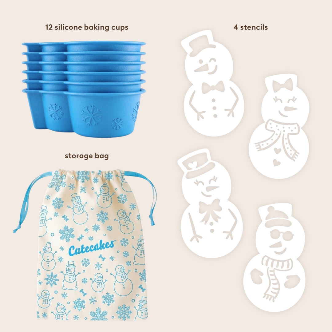 Christmas Cupcake Bake & Decorate Kit