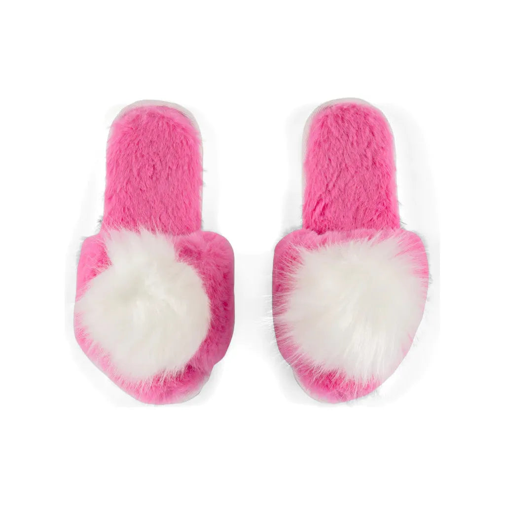 Magenta Amor Slippers