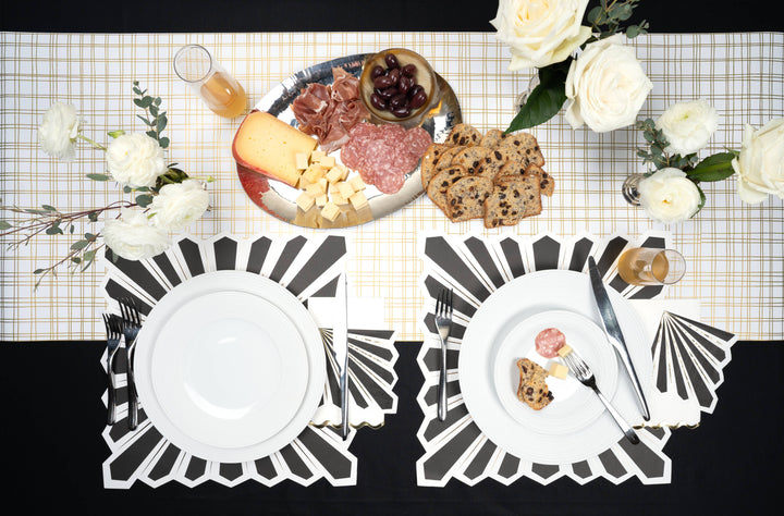 Celebration Chic Black Napkin