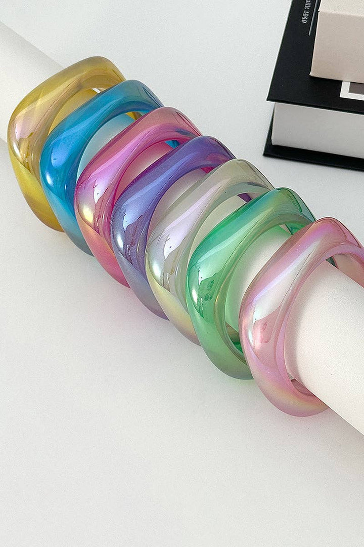 Iridescent Bracelet: Blue