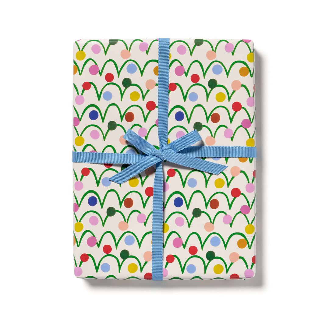 Festive Globes Gift Wrap