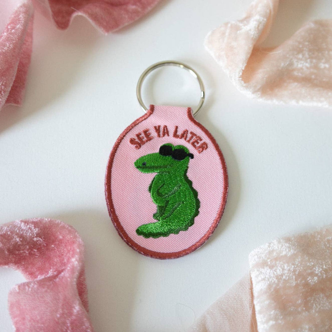 Later Gator Keychain