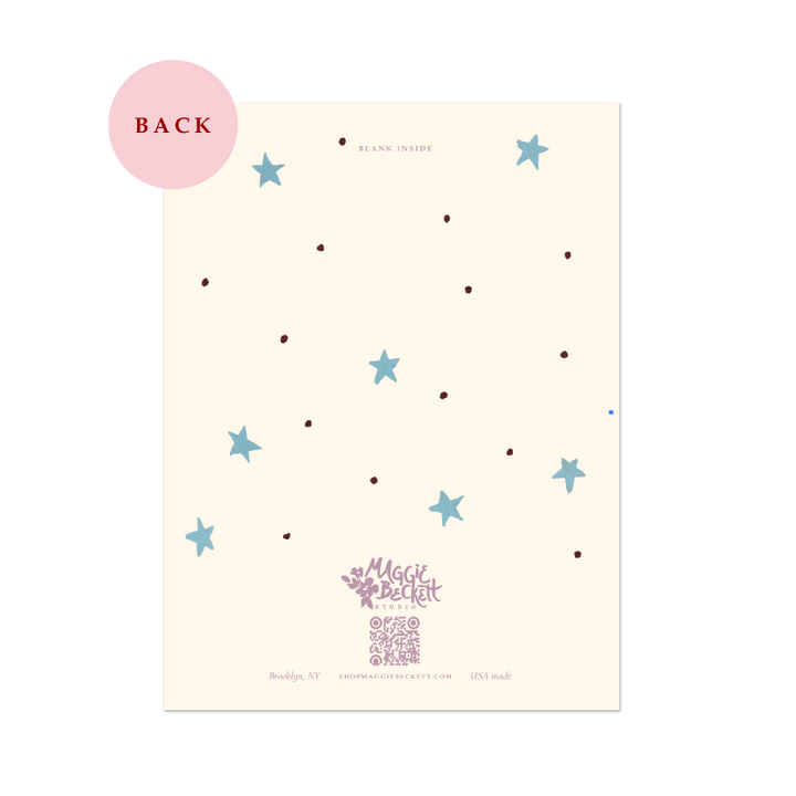 Star Bunting Banner Birthday Card