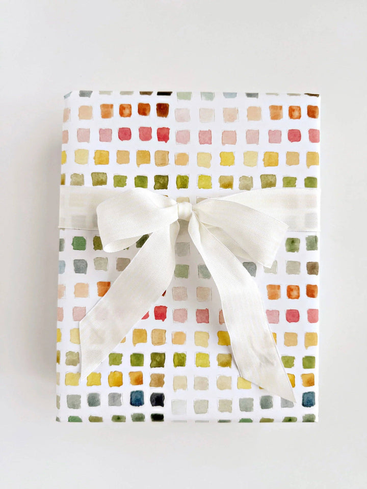 Paint Swatch Wrapping Paper