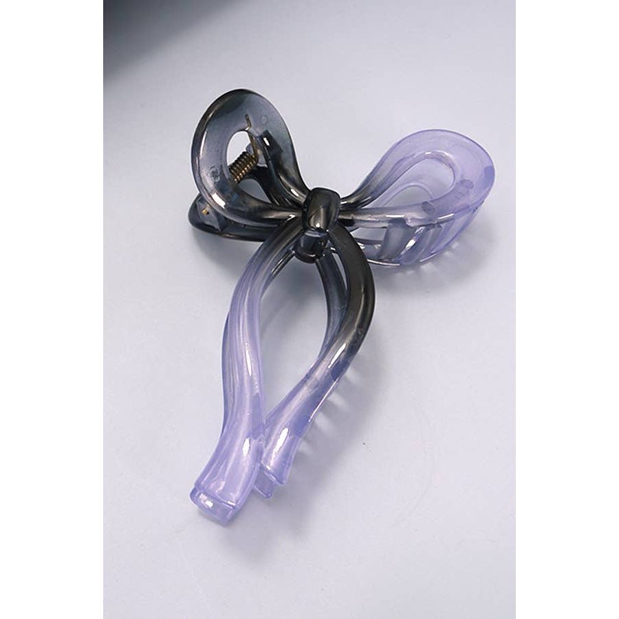 Red Matte Bow Clip