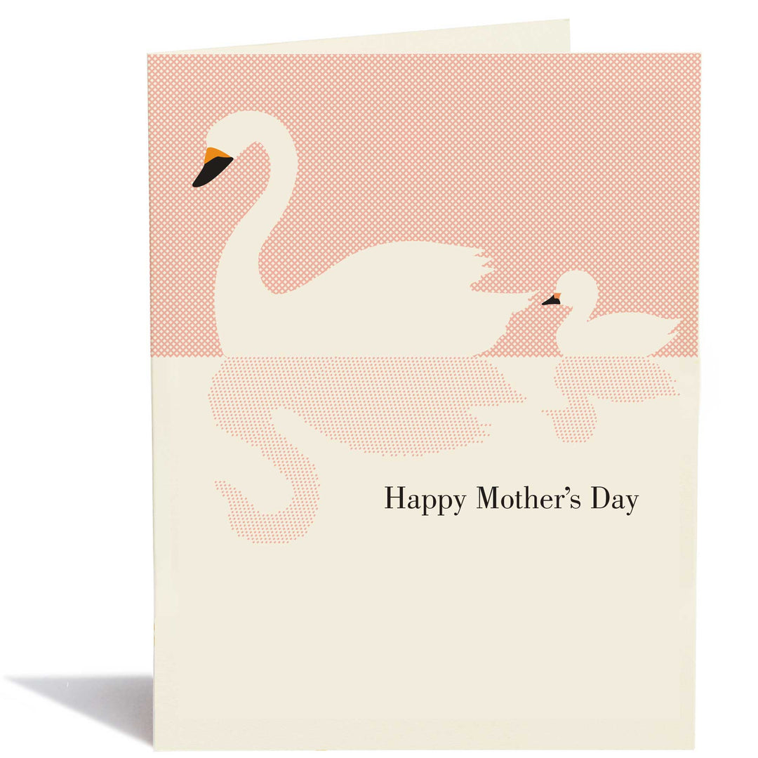 Mom Swan Card
