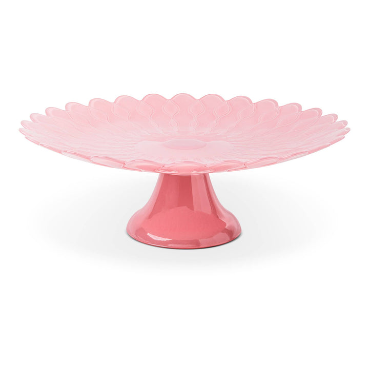 Scalloped Daisy Cake Stand