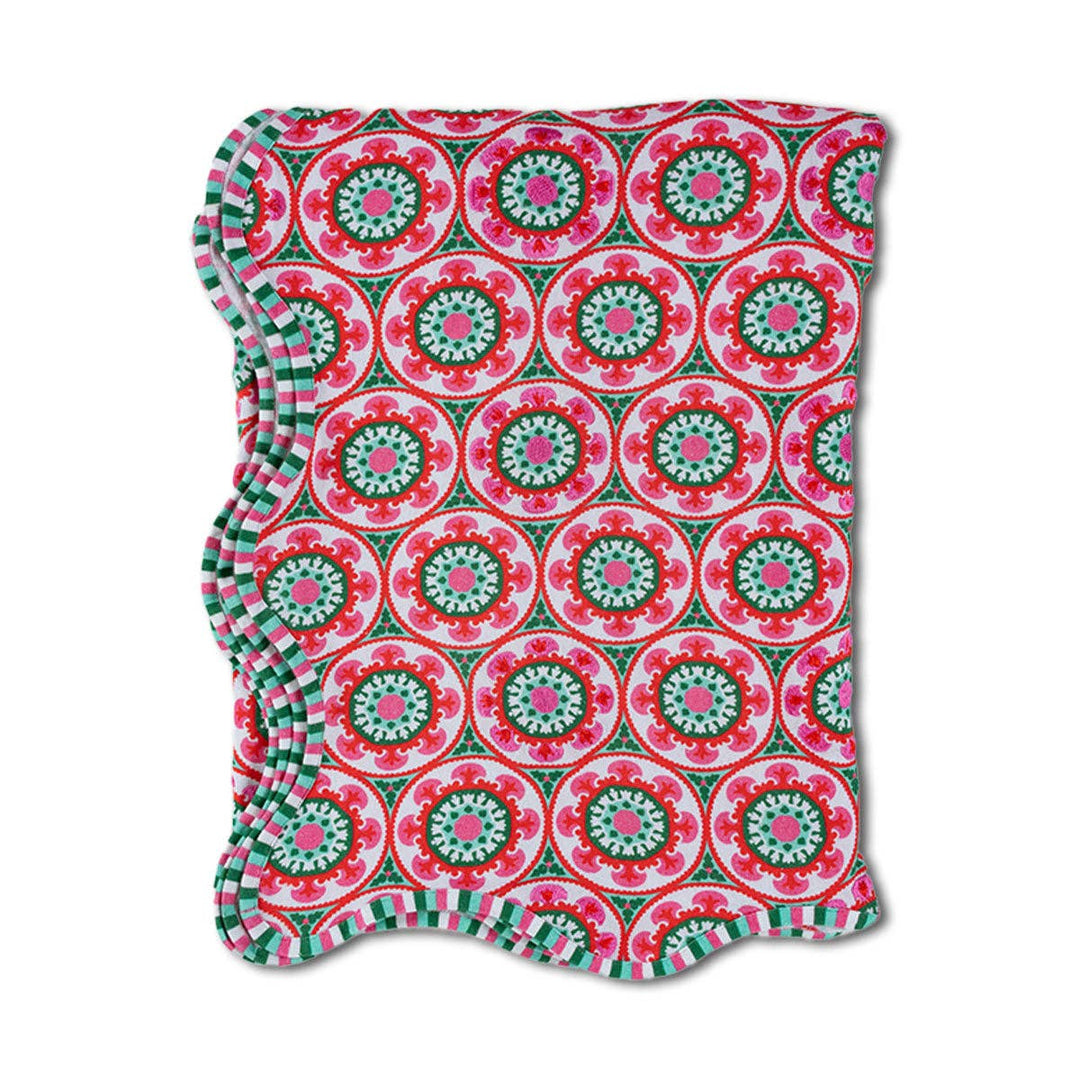 Suzani Tablecloth: 72" x 108"